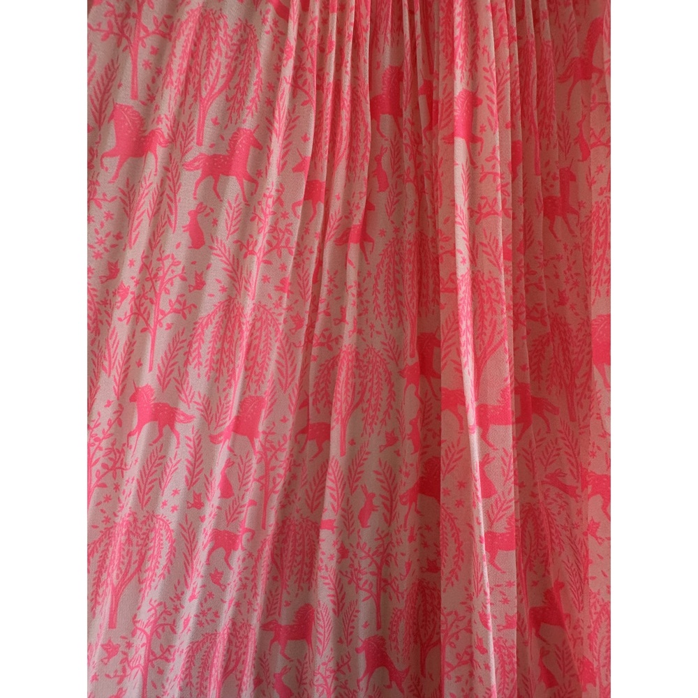 Gap Sarah Jessica Parker Pink Unicorn Print Girls Dress 2T - Picture 2 of 5